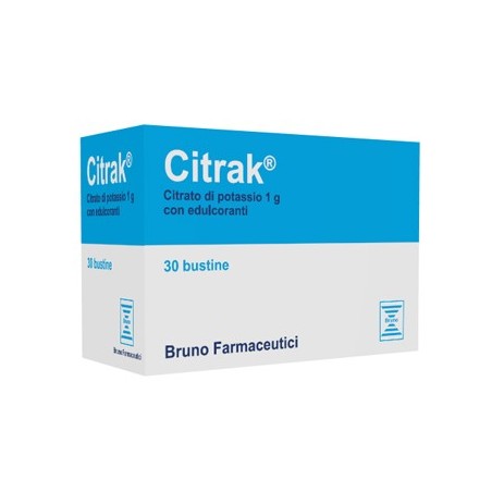 Citrak 30 bustine Integratore a base di Potassio Citrak 30 bustine Integratore a base di Potassio