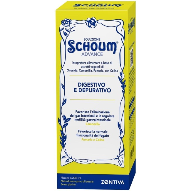 Schoum Advance Soluzione Integratore alimentare 500 ml Schoum Advance Soluzione Integratore alimentare 500 ml