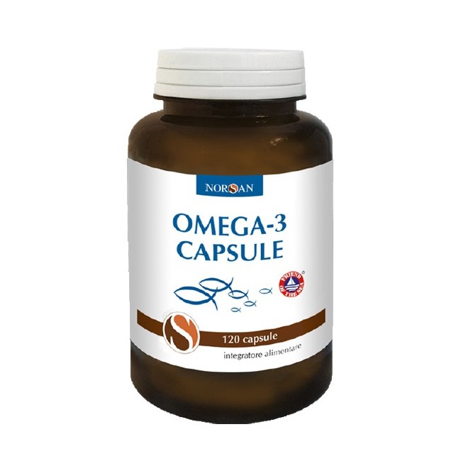 Norsan Omega 3 Integratore alimentare 120 Capsule Norsan Omega 3 Integratore alimentare 120 Capsule