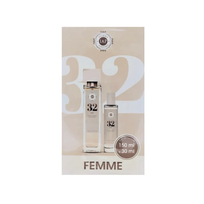 IAP Parfums Cofanetto Donna 32 150 ML + 30 ML IAP Parfums Cofanetto Donna 32 150 ML + 30 ML