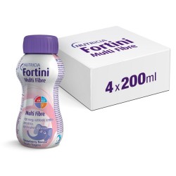 Danone Fortini Multi Fibre Gusto Fragola 200 Ml