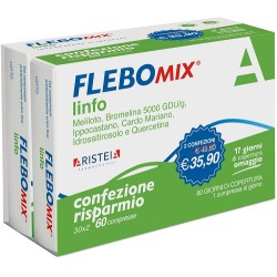 Aristeia Farmaceutici Flebomix Linfo Bipack 30 + 30 Compresse