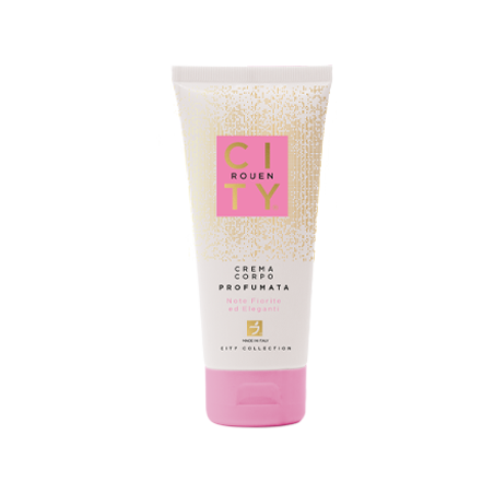 Flacone da 250 ml di crema corpo City Rouen.