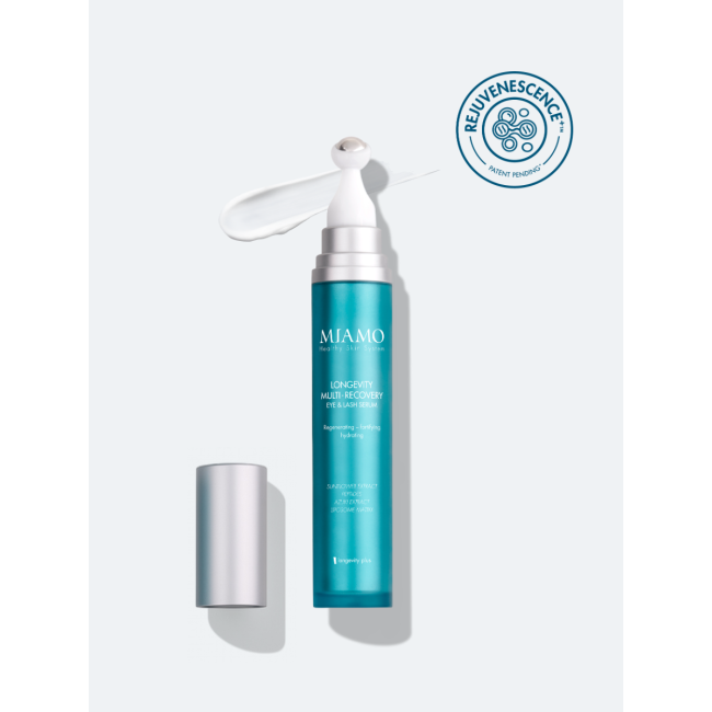 Miamo Longevity Plus Multi-Recovery Eye&Lash Serum 15 ml - Siero contorno occhi e ciglia Miamo Longevity Plus Multi-Recovery Eye&Lash Serum 15 ml - Siero contorno occhi e ciglia