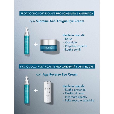 Miamo Longevity Plus Multi-Recovery Eye&Lash Serum 15 ml - Siero contorno occhi e ciglia Miamo Longevity Plus Multi-Recovery Eye&Lash Serum 15 ml - Siero contorno occhi e ciglia