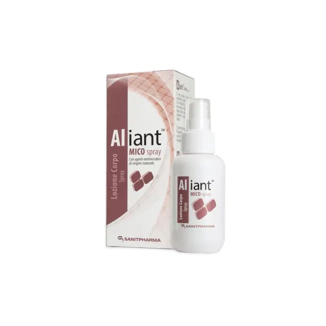 Flacone spray da 80 ml di Aliant Mico Spray.