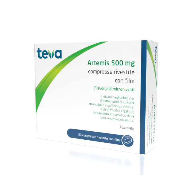 Teva Artemis 30 Compresse Rivestite 500mg