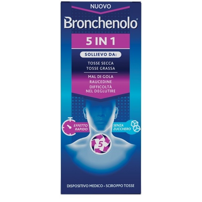 Bronchenolo Sciroppo 5 in 1 120 ml Bronchenolo Sciroppo 5 in 1 120 ml