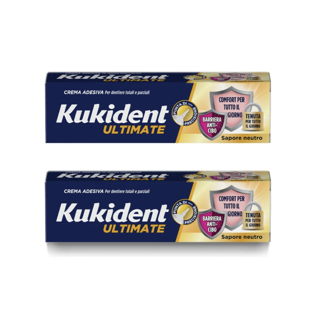 Kukident Ultimate Neutro Bipacco 57 g Kukident Ultimate Neutro Bipacco 57 g