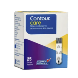 Contour Care Strisce Reattive 25 pezzi