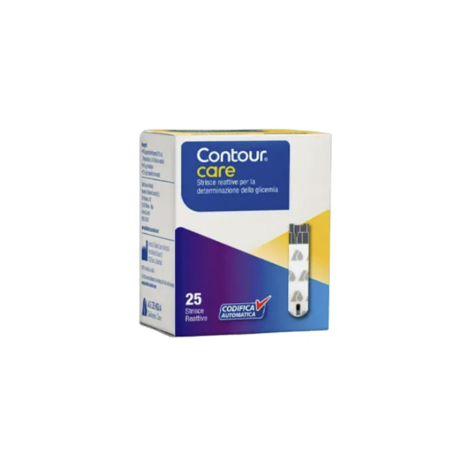 Contour Care Strisce Reattive 25 pezzi Contour Care Strisce Reattive 25 pezzi