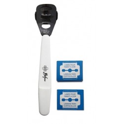 Bifor rasoio per calli con 10 lame di ricambio in acciaio inox