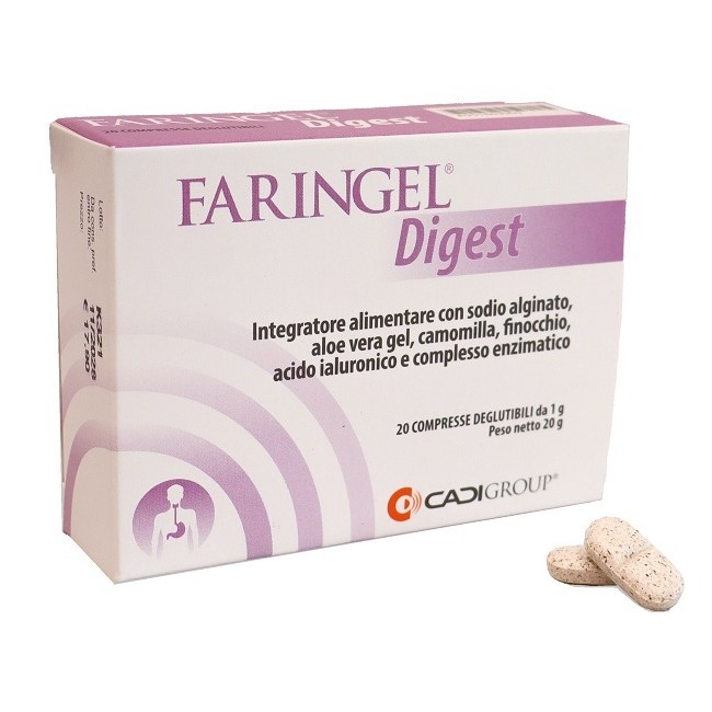 Cadi Group Faringel Digest 20 Compresse Deglutibili
