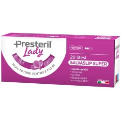 Corman Presteril Lady Salvaslip Super Stesi 20 Pezzi