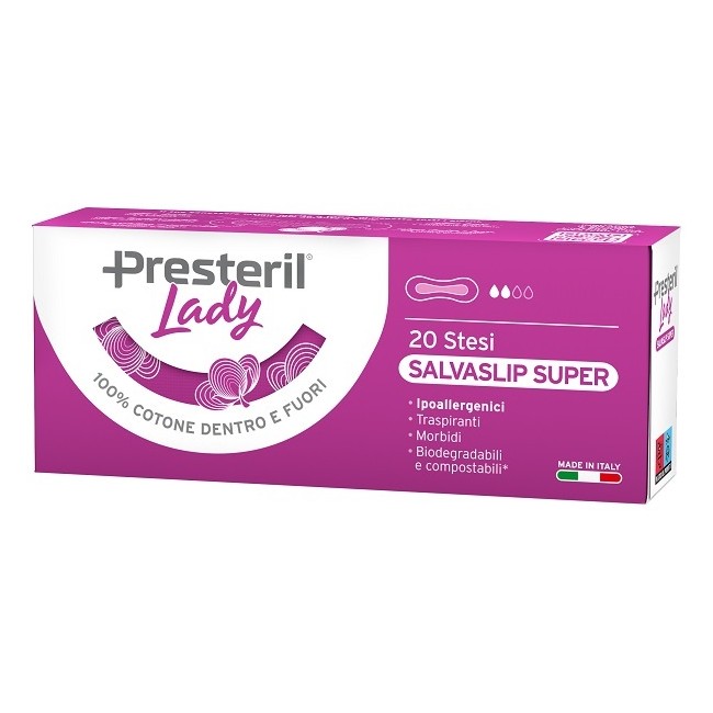 Corman Presteril Lady Salvaslip Super Stesi 20 Pezzi