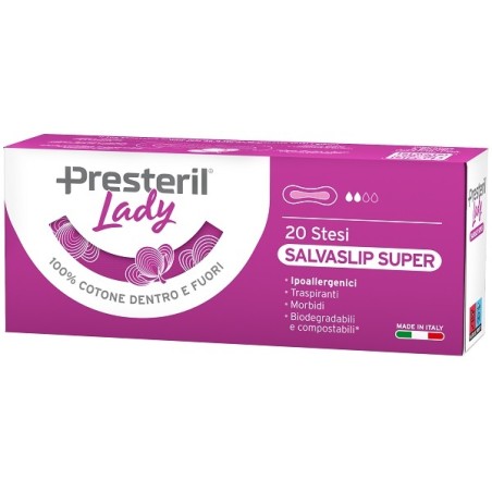 Corman Presteril Lady Salvaslip Super Stesi 20 Pezzi