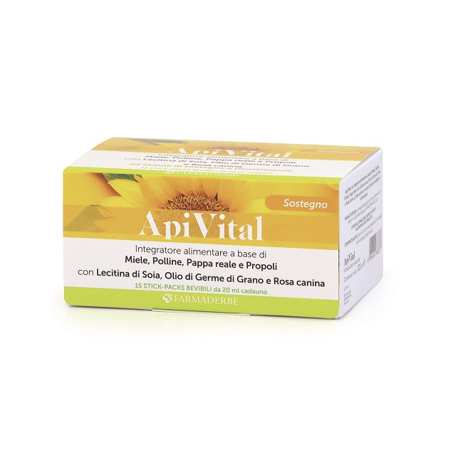 APIVITAL 15 FLACONCINI DA 20 ML 300 ML