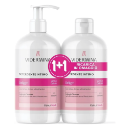 Vidermina Deligyn - Detergente Intimo ph Neutro 500 ml + ricarica 500 ml