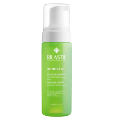 Rilastil Acnestil Mousse Detergente Viso per Pelli Acneiche 300 ml