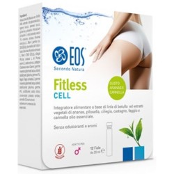 Eos Fitless Cell 12 Fiale – integratore drenante per ritenzione idrica e cellulite.