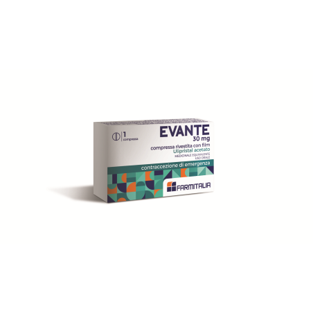 Farmitalia Evante 30 Mg Compressa Rivestite Con Film Ulipristal Acetato Medicinale Equivalente Farmitalia Evante 30 Mg Compressa Rivestite Con Film Ulipristal Acetato Medicinale Equivalente