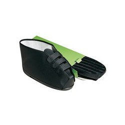 Dualsan Scarpa coprigesso in similpelle nera con strappi taglia 43/44