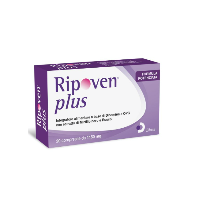 Ripoven Plus Integratore drenante per microcircolo 30 compresse
