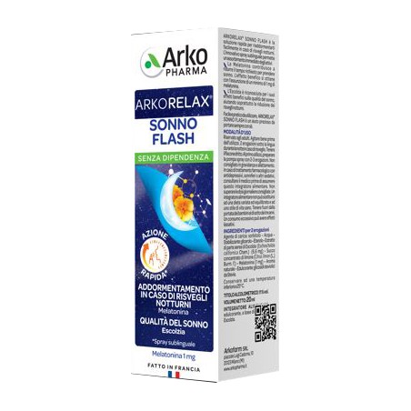 Arkopharma Arkorelax Flash Sonno Spray 20 G