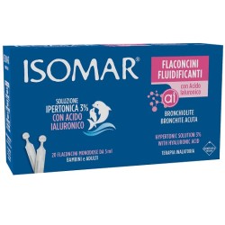 Coswell Isomar Flaconcini Fluidificanti Soluzione Ipertonica 30%+acido Ialuronico 20 Flaconcini Da 5 Ml