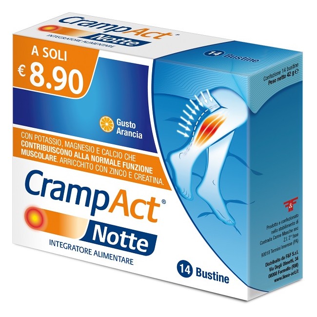 F&f Crampact Notte 14 Bustine