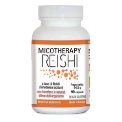 Micotherapy Reishi 90 Capsule – integratore a base di fungo Reishi per il benessere dell’organismo.