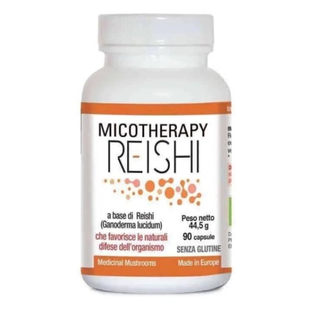 Micotherapy Reishi 90 Capsule – integratore a base di fungo Reishi per il benessere dell’organismo.