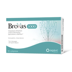 Brovas 1000 30 Compresse – integratore vasoprotettore per il microcircolo e le gambe pesanti.