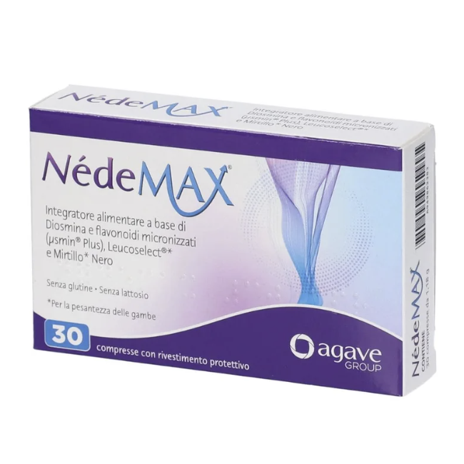 Nedemax 30 Compresse – integratore drenante per il controllo dei liquidi in eccesso.