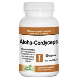 Aloha Cordyceps Integratore Alimentare 90 Capsule