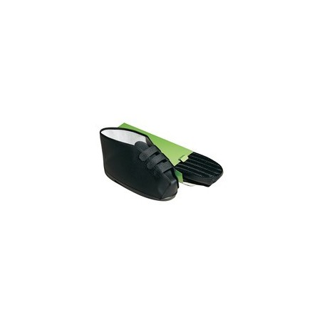 Dualsan Scarpa coprigesso in similpelle nera con strappi taglia 45/46 Dualsan Scarpa coprigesso in similpelle nera con strappi taglia 45/46