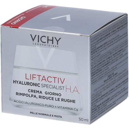 Vichy Liftactiv Hyaluronic Specialist crema viso antirughe pelle normale mista