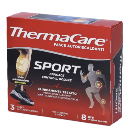 Angelini Cerotto Thermacare Sport 8 Ore 3 Pezzi