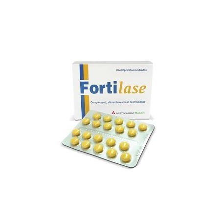 Fortilase integratore con bromelina per la circolazione 20 compresse