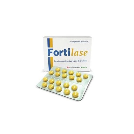 Fortilase integratore con bromelina per la circolazione 20 compresse Fortilase integratore con bromelina per la circolazione 20 compresse
