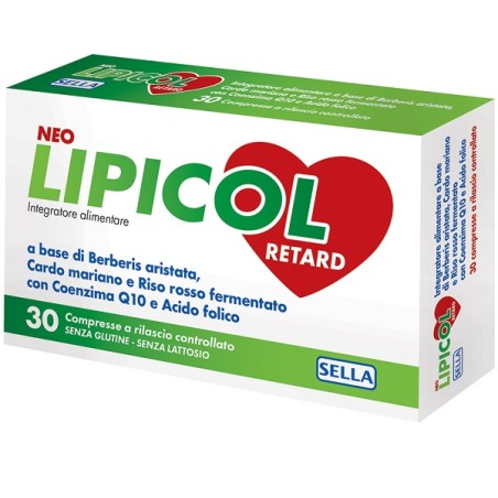 Sella Neo Lipicol Retard 30 Compresse