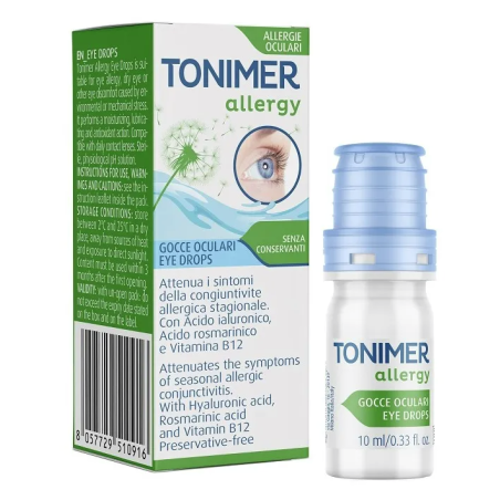 Tonimer Allergy Gocce Oculari 10 ml Occhi secchi e allergia