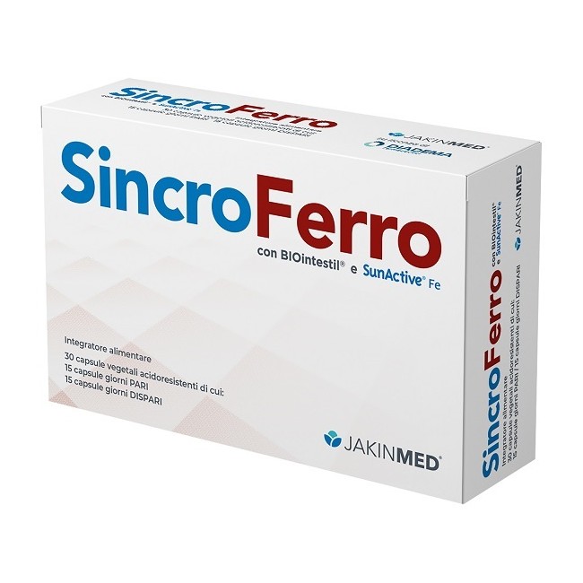 Diadema Farmaceutici Sincroferro 30 Capsule