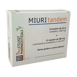 Bio Stilogit Pharmaceuticals Miuri Tandem 12 Bustine + 12 Capsule