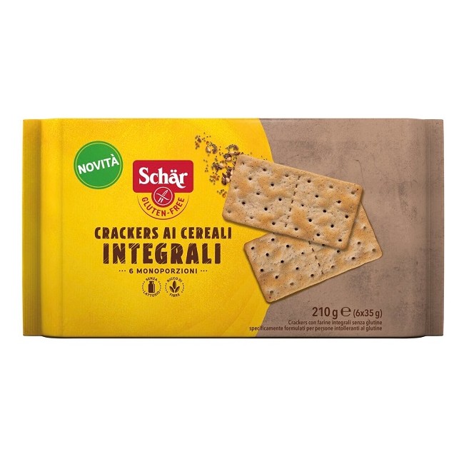 Schar Crackers Cereali Integrali 6 Pezzi Da 35 G Schar Crackers Cereali Integrali 6 Pezzi Da 35 G