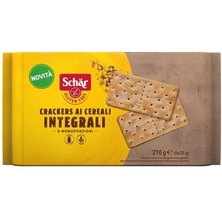 Schar Crackers Cereali Integrali 6 Pezzi Da 35 G Schar Crackers Cereali Integrali 6 Pezzi Da 35 G