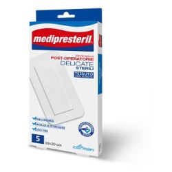 Corman Medicazione Post Operatoria Medipresteril Delicata Tnt 10x20cm 5 Pezzi