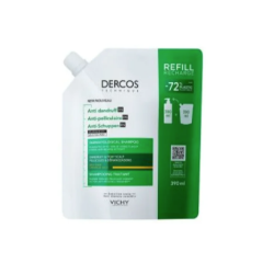 Vichy Dercos Shampoo anti-forfora per capelli e cute secca eco-ricarica 390 ml