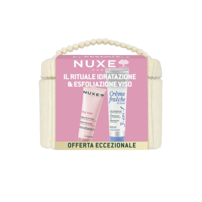 Nuxe Rituale Idratazione ed Esfoliazione viso - Creme fraiche + gommage Nuxe Rituale Idratazione ed Esfoliazione viso - Creme fraiche + gommage