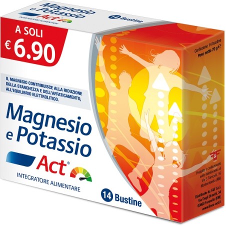 F&f Magnesio E Potassio Act 14 Bustine